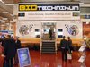 Das auffällig gestaltete BIOTechnikum überragte mit seinen über sechs Metern Höhe so manchen Messestand.